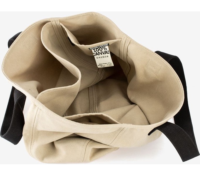 Shopper Canvas Line Dark Beige сумка