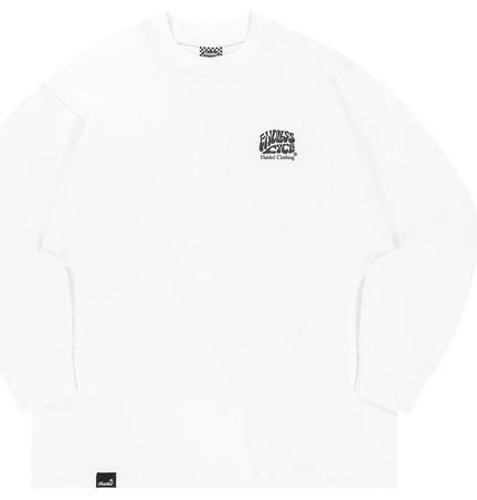 ENDLESS CYCLE RLXD HW LS TEE white лонгслив