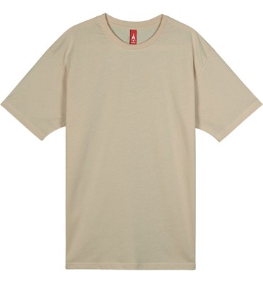 Футболка ROCKIT OVERSIZE T.13R.BGE бежевая унисекс
