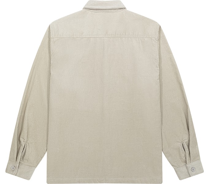 Рубашка YMKASHIX Velvet Button серая