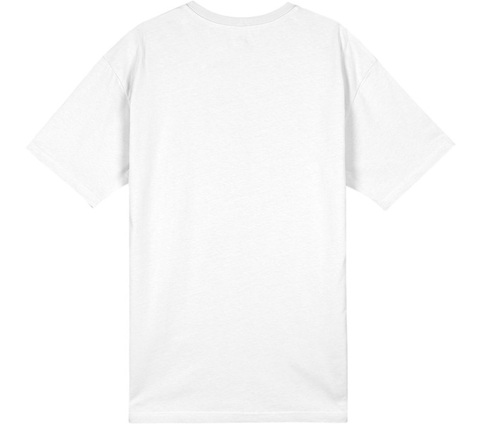 Футболка ROCKIT OVERSIZE T.13R.WHT белая унисекс