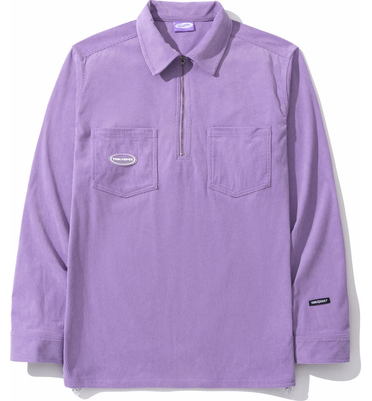 Рубашка YMKASHIX Velvet фиолетовый