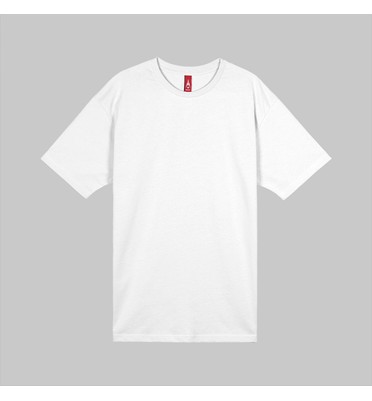 Футболка ROCKIT OVERSIZE T.13R.WHT белая унисекс